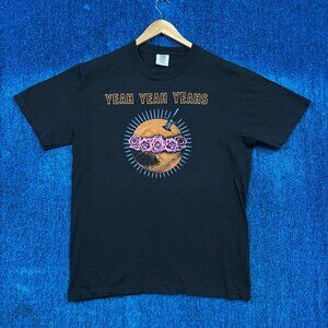 Yeah Yeah Yeahs Self Titled Alternative Band Graphic T-Shirt Size Large